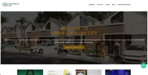 Landing Page untuk Grand Dawuan City